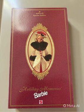 Vintage 
Barbie Holiday Memories Special Edition Doll in Red Gift Box